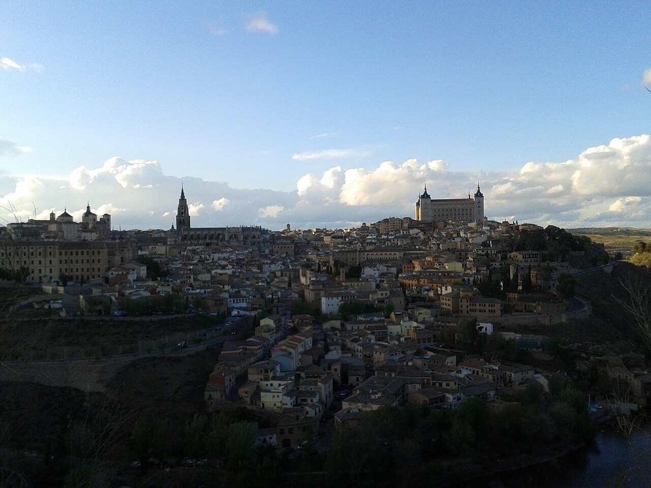 Vista del casco histórico de Toledo desde el Mirador del Valle